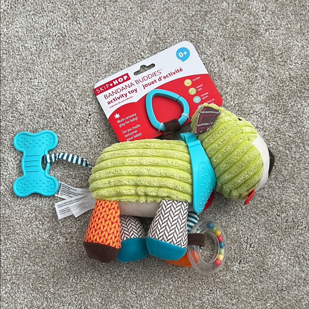 Skip Hop Banana Buddies Activity Toy - Green and Blue
